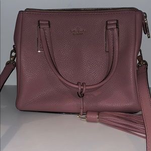 Pink mauve Kate space crossbody/shoulder bag